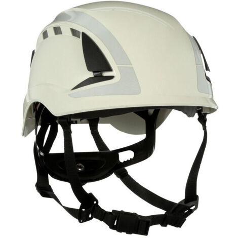 Casque de sécurité X5001V-CE. Ajustement sécurisé blanc. ventilé 3M