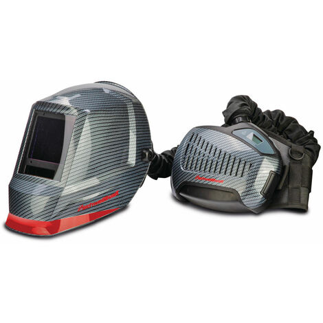 Casque de soudage automatique - 100 x 83 mm - avec filtre à air Schweisskraft VARIOPROTECT-TC