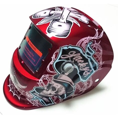 Casque de Soudage de haute qualité affichage LCD Assombrissement Solaire Automatique Masque de Soudure et vite