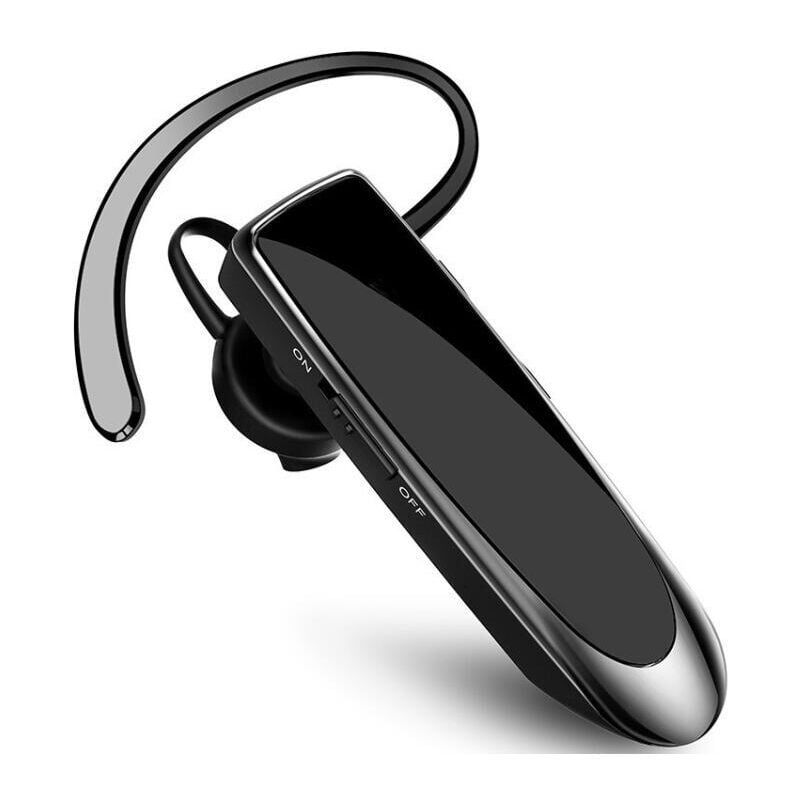 Fei Yu - Casque d'écoute unilatéral pour conduite professionnelle noir