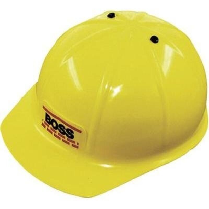 L+D  - casque d'ouvrier pour enfant ''boss'' leipold + d&ouml;hle 8201 jaune