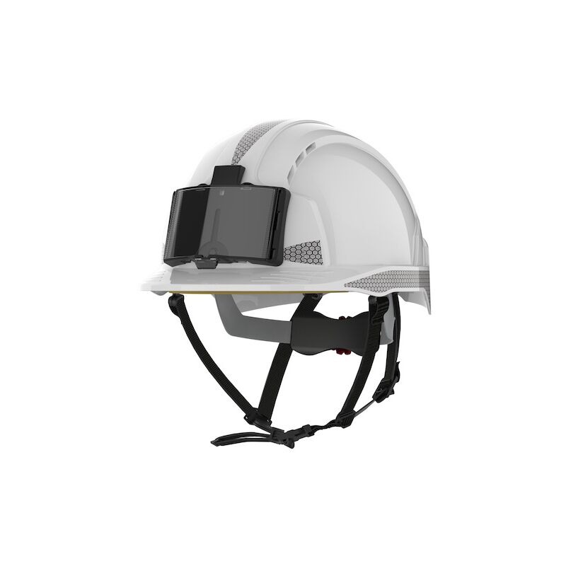 Casque EVOLite® ventilé avec porte-badge - blanc JSP