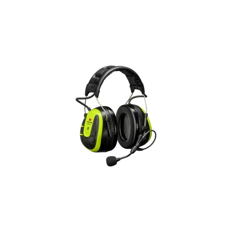 Casque-micro circum-auriculaire 3M peltor Bluetooth, 30dB Noir, jaune ( Prix pour 1 )