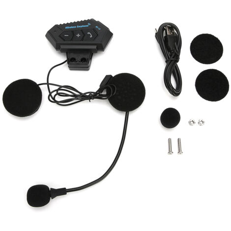 Casque moto Bluetooth avec réduction de bruit et appels mains libres