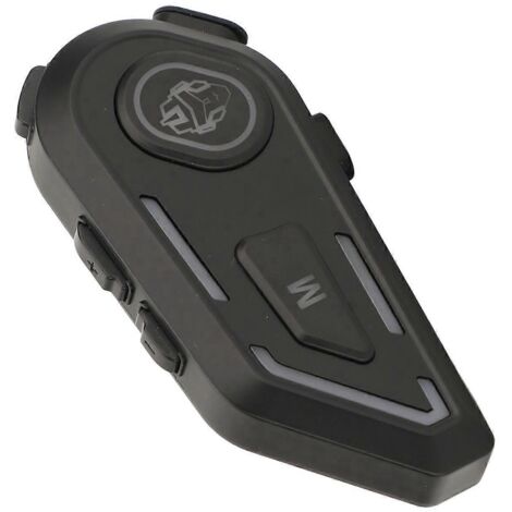 Casque moto Bluetooth étanche, kit mains libres avec réduction de bruit CVC, assistant vocal pour conduite, écouteur waterproof pour casque de motard.