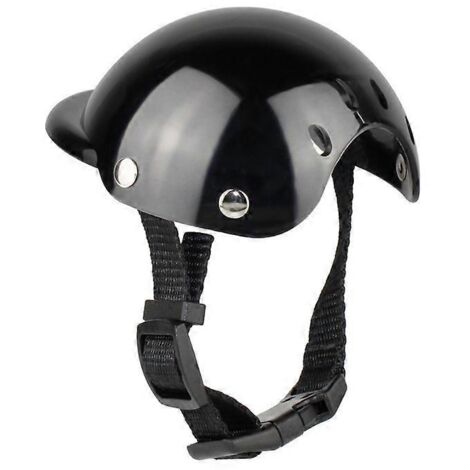 Casque Moto Mini pour Animaux, Chapeau Dur Anti-Soleil et Vent, Accessoire Photo Créatif, Taille S, pour Chien et Chat