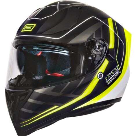 Casque ORIGINE STRADA LINESTYLE jaune fluo mat noir S