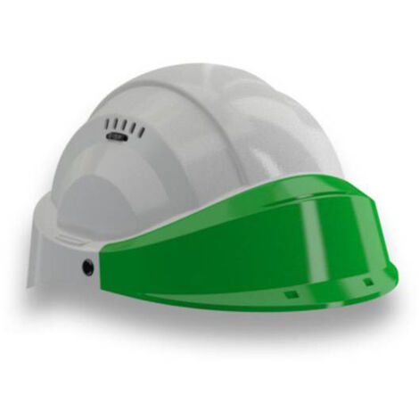 CASQUE 'ORIZON' GRIS VISIERE VERTE - TALIAPLAST - 563583