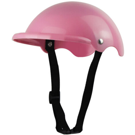 Casque pour chien de compagnie Casque pour chien Pet Chihuahua moto vélo protection extérieure tête protection solaire
