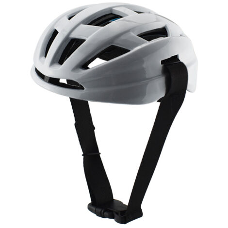 Casque pour chien de petite et moyenne taille, casque de moto ventilé pour chien, casque pour chatons et chiots avec sangle réglable, blanc