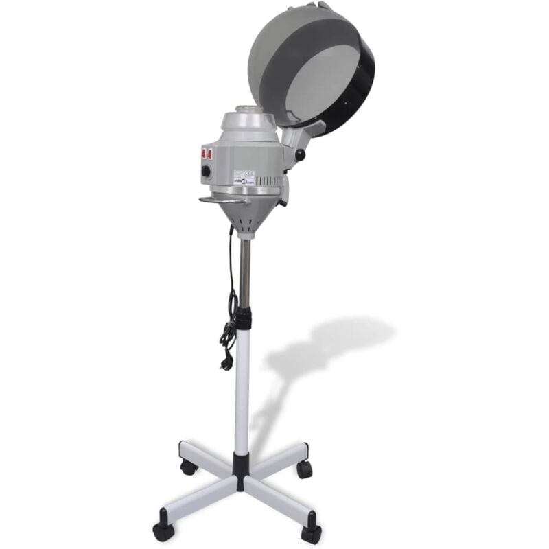 Vidaxl - Appareil à vapeur à cheveux de salon avec base roulante