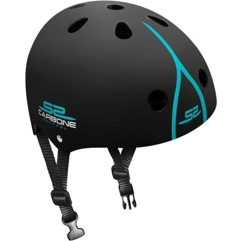 Casque skate - avec molette d'ajustement - skids control carbone - JK525102