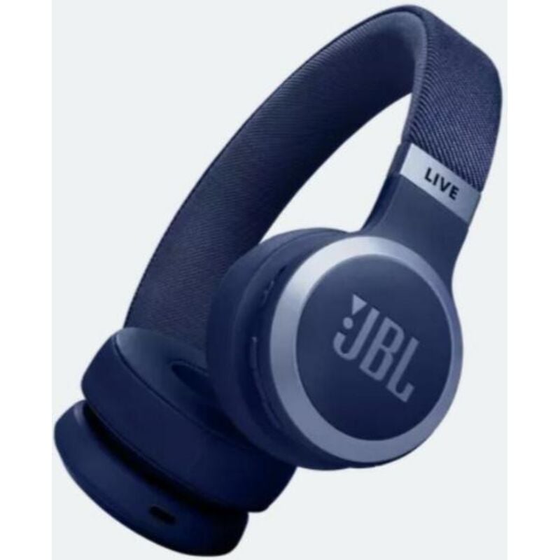 Casque supra-auriculaire sans fil Bluetooth JBL Live 670 nc à réduction de bruit adaptative Bleu