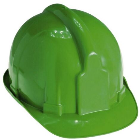 Casques de travail verts