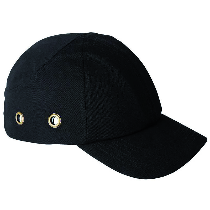 Casquette anti-heurt noire Euro Protection