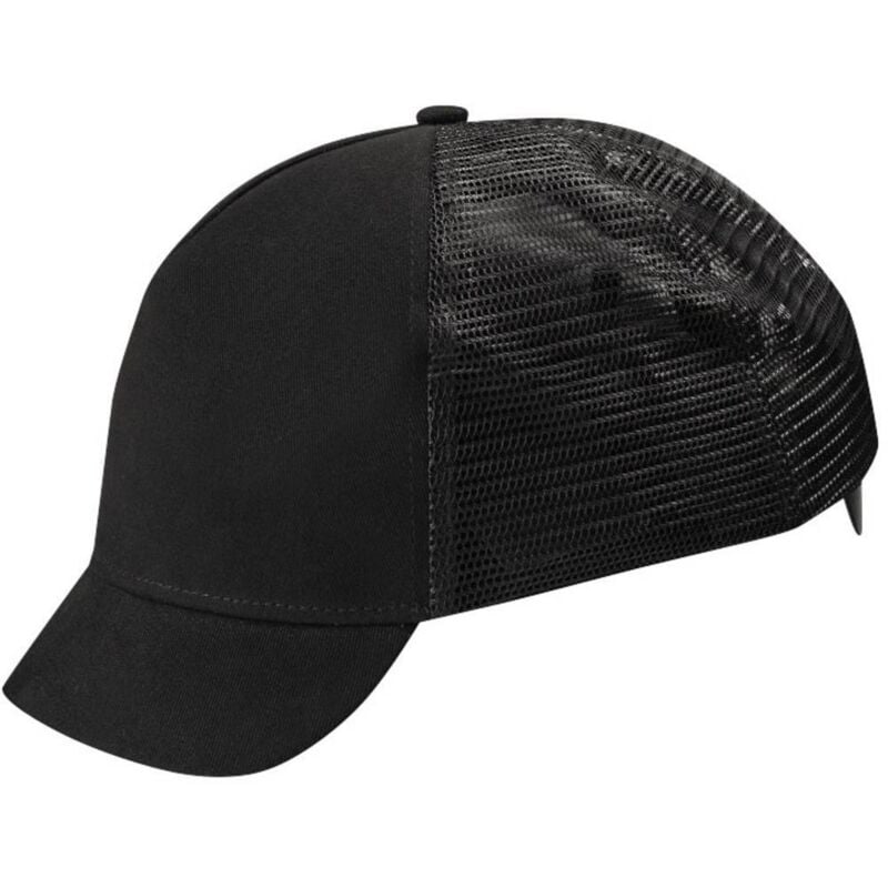 Casquette de protection Uvex 60-63 de tour de tête, abs, Toile, Noir ( Prix pour 1 )