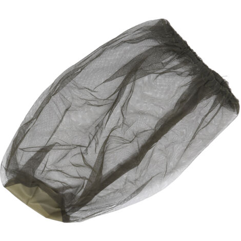 Casquette anti-moustiques en nylon respirant pour la pêche de nuit (Vert militaire)