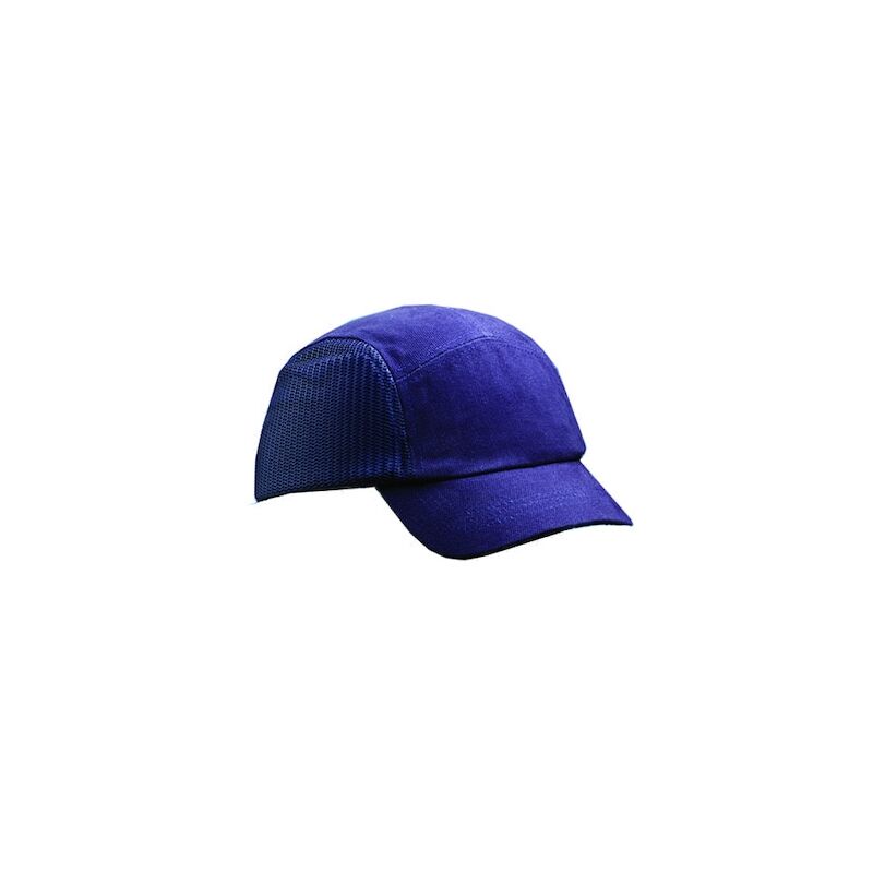 Casquette antiheurt cool cap visière réduit - bleu Centurion