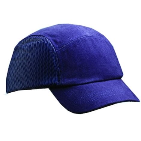Casquette antiheurt COOL CAP visière réduit - bleu - CENTURION