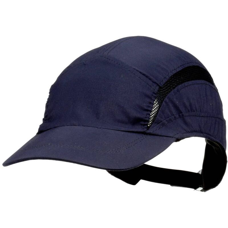 Casquette antiheurt First Base™ 3 - bleu marine visière standard - 3M