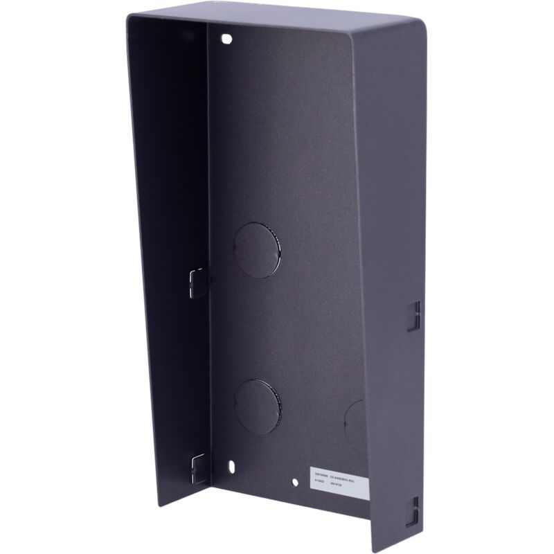Hikvision - Caja de registro en superficie - Hasta 2 módulos - Específica para videoporteros Compatible con módulos Con visera - Panel fabricado en
