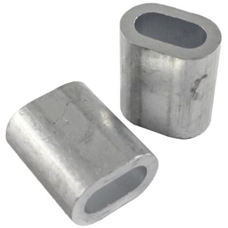 CASQUILLO ALUMINIO DIN 3093-4MM