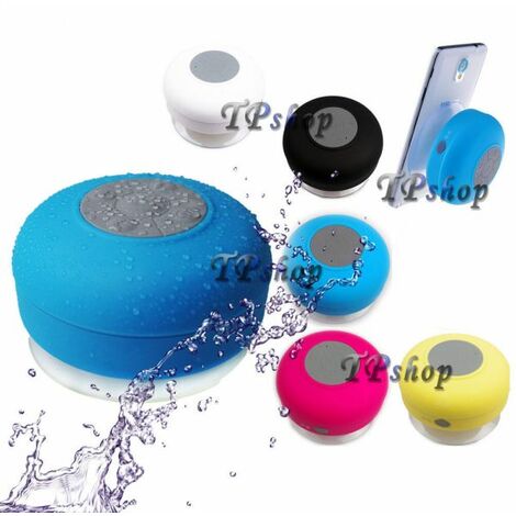 CASSA BLUETOOTH ALTOPARLANTE SHOWER SPEAKER IMPERMEABILE WATERPROOF