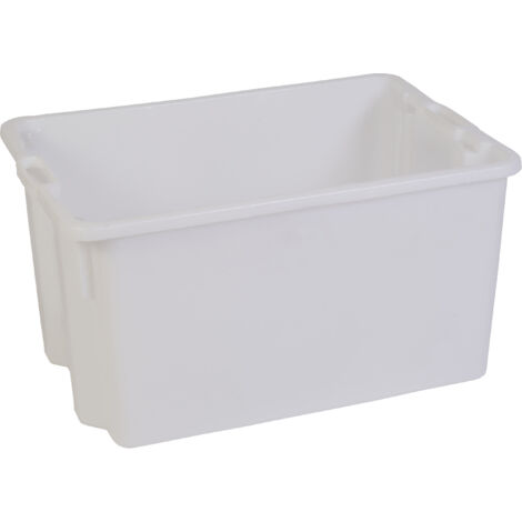 CASSA CHIUSA SOVRAPPONIBILE 65 L BIANCO- 1,0 pz