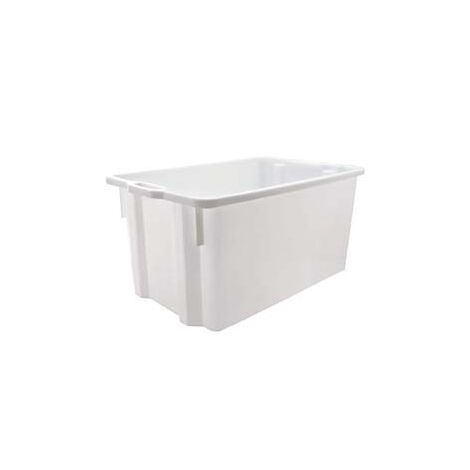 CASSA IN POLIPROPILENE SOVRAPPONIBILE INSERIBILE  lt.50 cm.56x42x30h.    ICS