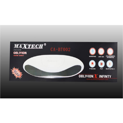 Cassa Speaker Bluetooth With Vivavoce Function For Smartphone Pc Maxtech Ca-bt002