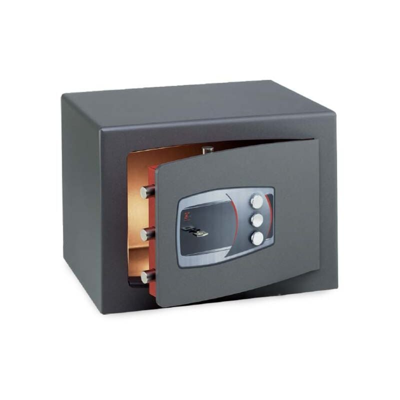 Image of Cassaforte a Mobile a Chiave + Combinazione Serie Technofort Technomax 280X400X350Mm