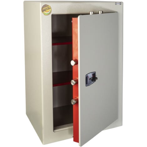 Cassaforte A Mobile Chiave e Combinazione Elettronica Sekur Large Technomax - Chiave A Doppia Mappa