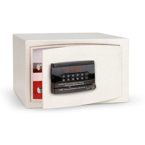 Cassaforte A Mobile Hotel Con Lettore Di Carta Magnetica + Pass Technomax 200x310x280mm