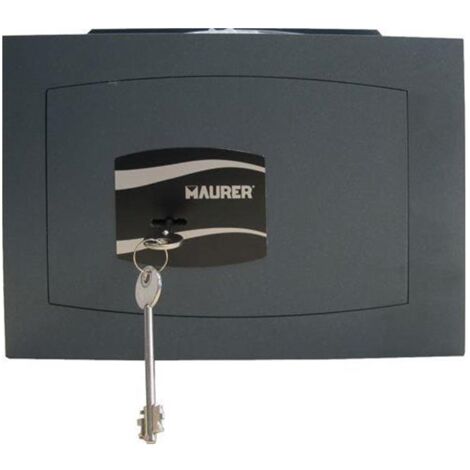 CASSAFORTE A MURO con CHIAVE MAURER 49X32X20 cm Telaio in Acciaio Monoblocco