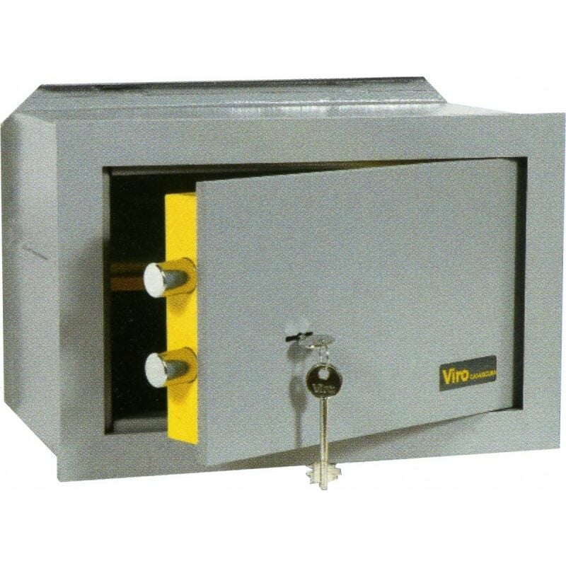 Cassaforte a muro c/chiave Viro L31 P20 H15CM