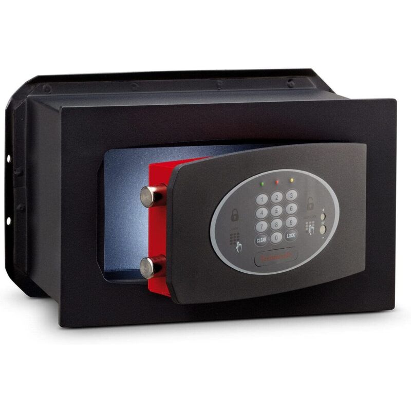Technosafe - cassaforte a combinazione elettronica digitale motorizzata mm 210x340x200 mm