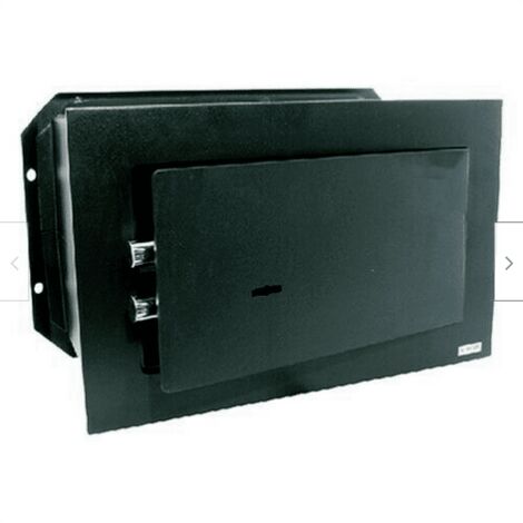 CASSAFORTE A MURO MOBILE INCASSO CON CHIAVE 23x36x20 cm IN ACCIAIO HOTEL 983 NK