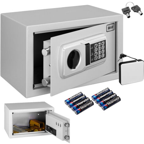 Cassaforte a Muro Numerica Digitale Elettronica 31x20x20 cm Sicurezza Casa Hotel