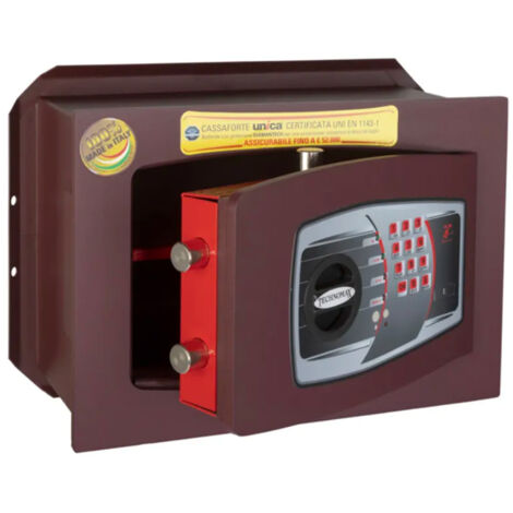 Cassaforte A Muro Unica Serie Elettronica Digitale Technomax 270x390x200mm