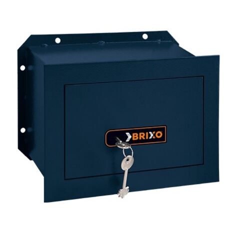 CASSAFORTE CASSEFORTI BRIXO A CHIAVE P15XL26X18 CM