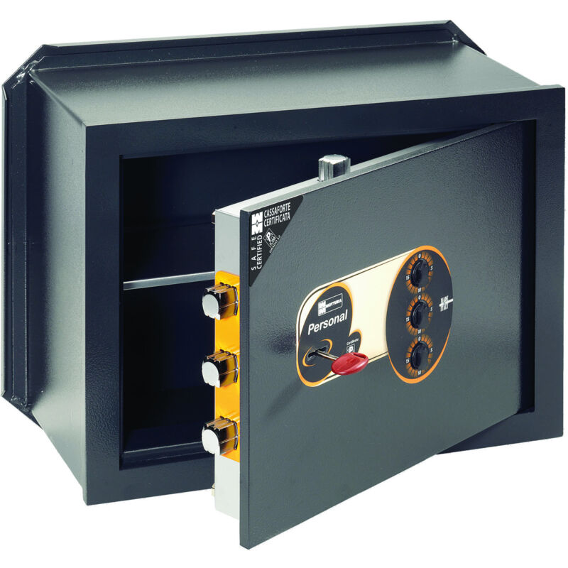 Cassaforte Con Chiave E Combinazione Meccanica Personal Mottura 230...