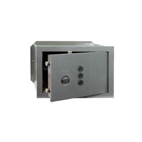 CASSAFORTE CON COMBINAZIONE A 3 POMOLI 82410  mm.310x200x190h. Kg.13,6 (8241021) 2 caten.    CISA