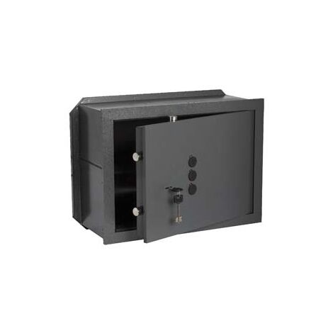 CASSAFORTE DOPPIA MAPPA CON CHIAVE E COMBINAZIONE A 3 POMOLI 82210- - mm.420x200x300h. Kg.22,2 (82210-40) 2+2 caten. - 1 pezzi CISA