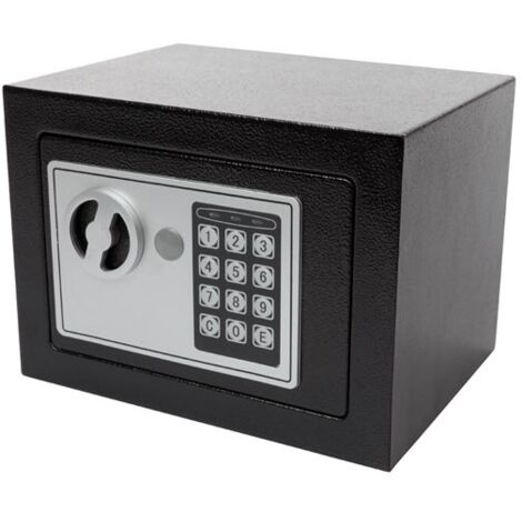 CASSAFORTE ELETTRONICA - 17 x 23 x 17 cm - 4,6 L - NERA