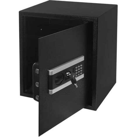 Cassaforte elettronica per password, chiave di emergenza, cassaforte da parete, con serratura a combinazione, per gioielli, contanti, 45 l