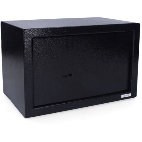 Cassaforte micel moderna nera 310x200x200 mm acciaio