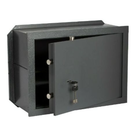 CASSAFORTE TESORETTO A MURO CISA 490X250X360H IN ACCIAIO VERNICIATO ANTITRAPANO 