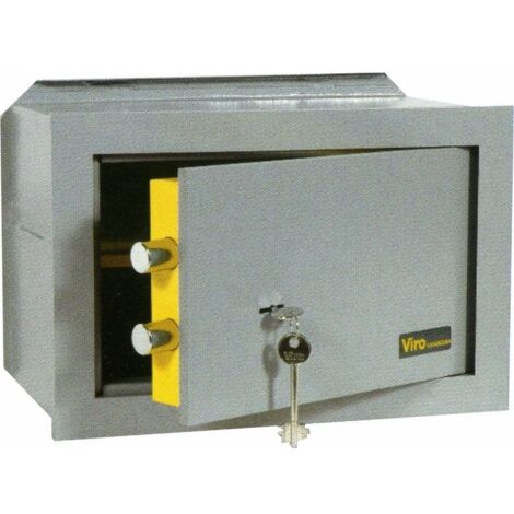 CASSAFORTE VIRO A MURO C/CHIAVE L36 P24 H20CM 4553.20