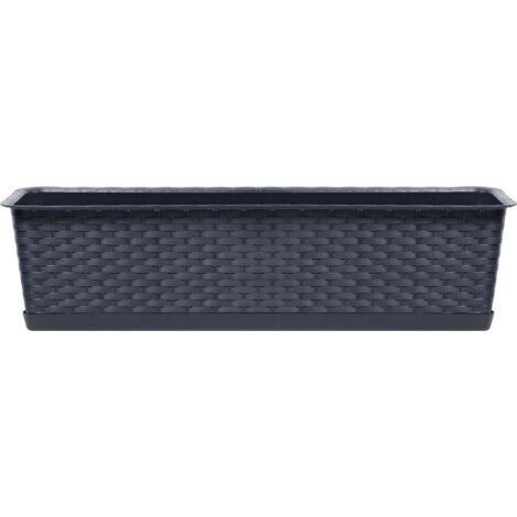 Cassapanca da balcone Ratolla con base ISR400P  Antracite