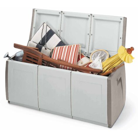 CASSAPANCA TERRY BOX 140X54XH57 CM GRIGIO TORT- TERRY- 1,0 pz